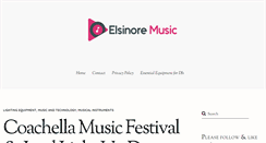 Desktop Screenshot of elsinoremusic.net